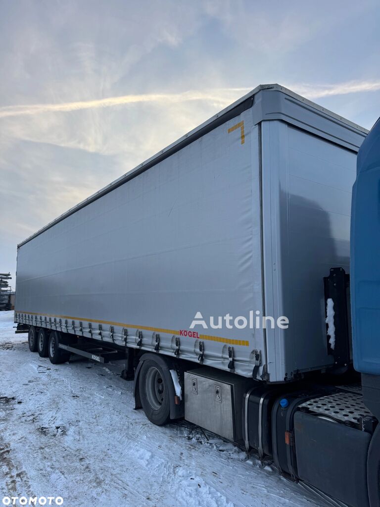 نصف مقطورة ستائر منزلقة Kögel - Autoline