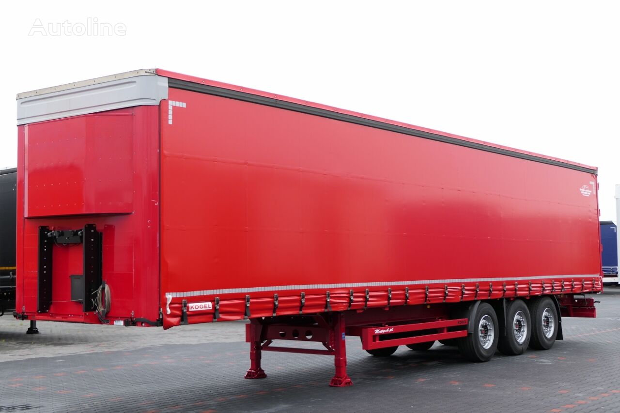 Kögel CURTAINSIDER / STANDARD / JOLODA / SAF AXES /  curtain side semi-trailer