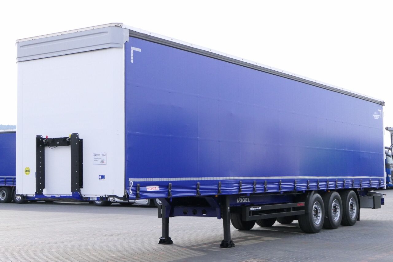 Kögel CURTAINSIDER / STANDARD / SAF / XL CODE / 2016  curtain side semi-trailer