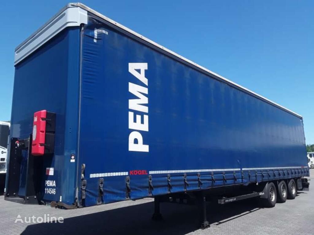 semi-reboque com cortina lateral Kögel Curtainsider Trailer