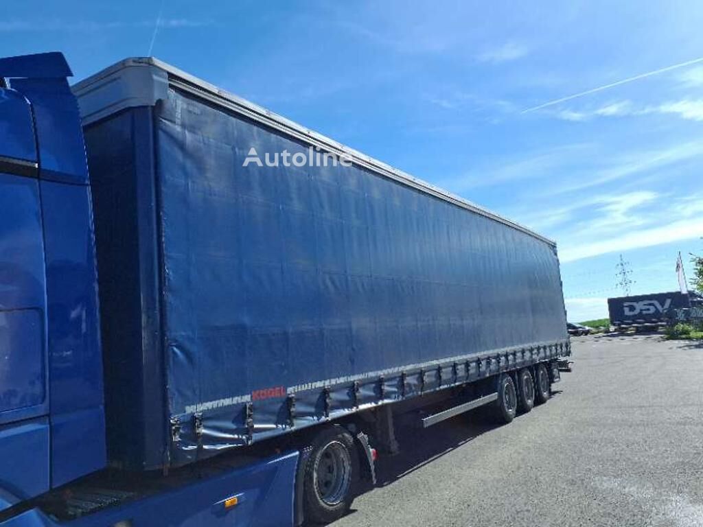 Shrnovací plachtovy náves Kögel Curtainsider Trailer - Autoline