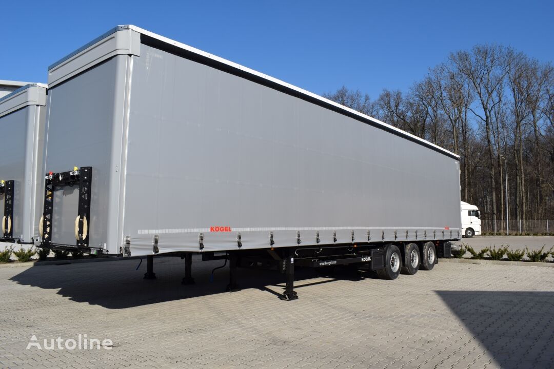 new Kögel MEGA S 24 P90/910 curtain side semi-trailer