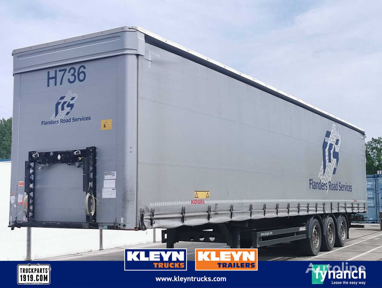 Kögel S24-1 curtain side semi-trailer