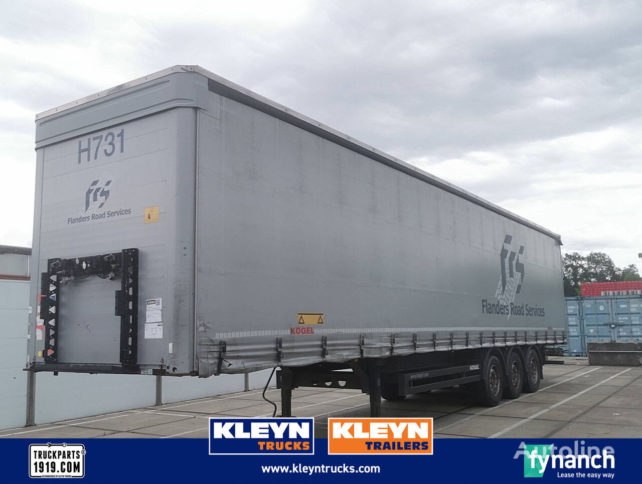 Kögel S24-1 curtain side semi-trailer