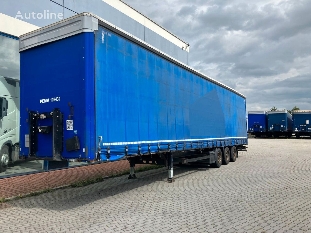 Kögel   S24-1  curtain side semi-trailer