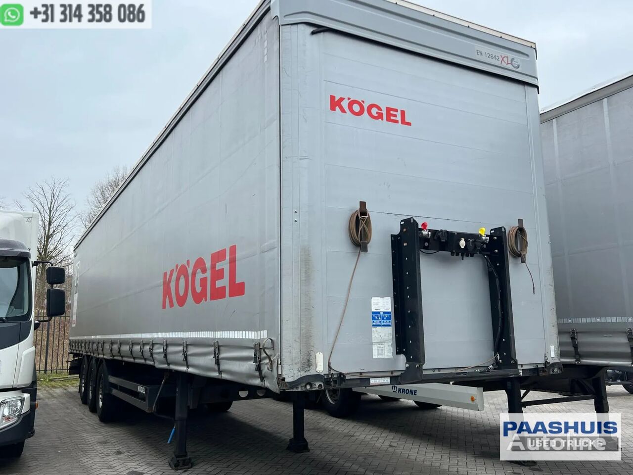 полуприколка завеса Kögel S24-1 SCHUIFZEIL + SCHUIFDAK