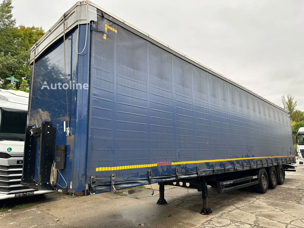 Naczepa firanka Kögel S24-1 Varios, 2 Units!!! - Autoline
