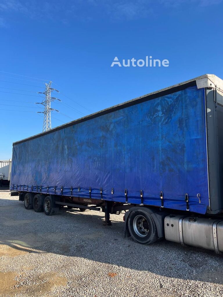 Kögel SAF curtain side semi-trailer