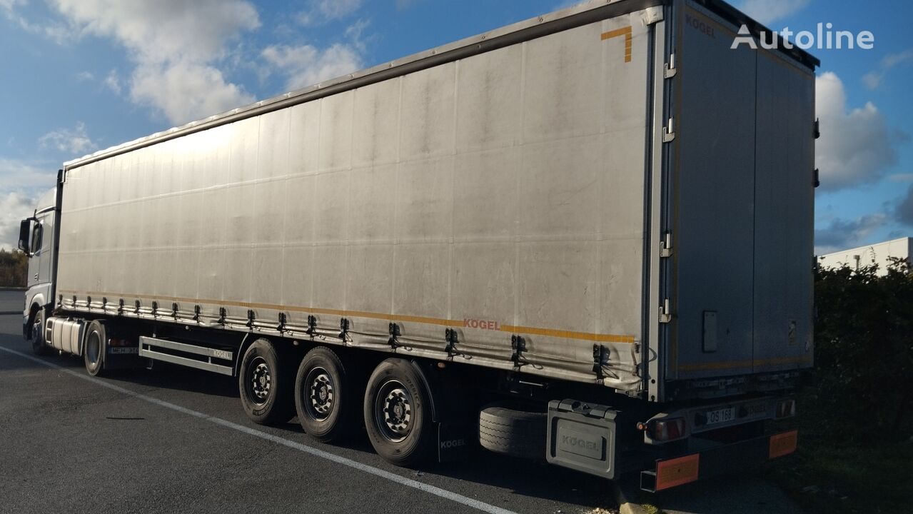 Kögel SN 24 curtain side semi-trailer