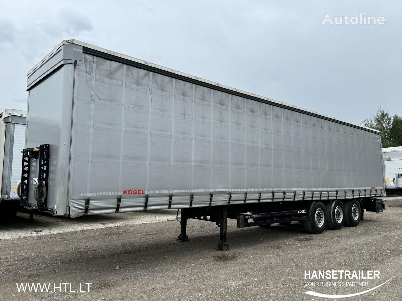 Kögel SN 24 curtain side semi-trailer