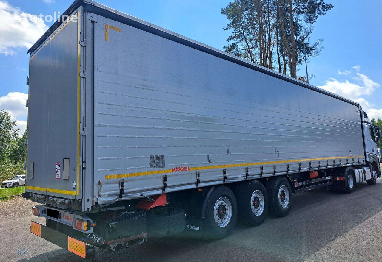 Kögel SN 24 curtain side semi-trailer