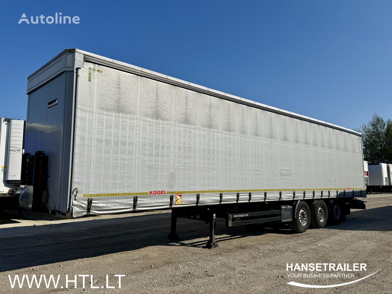 Kögel SN 24 curtain side semi-trailer