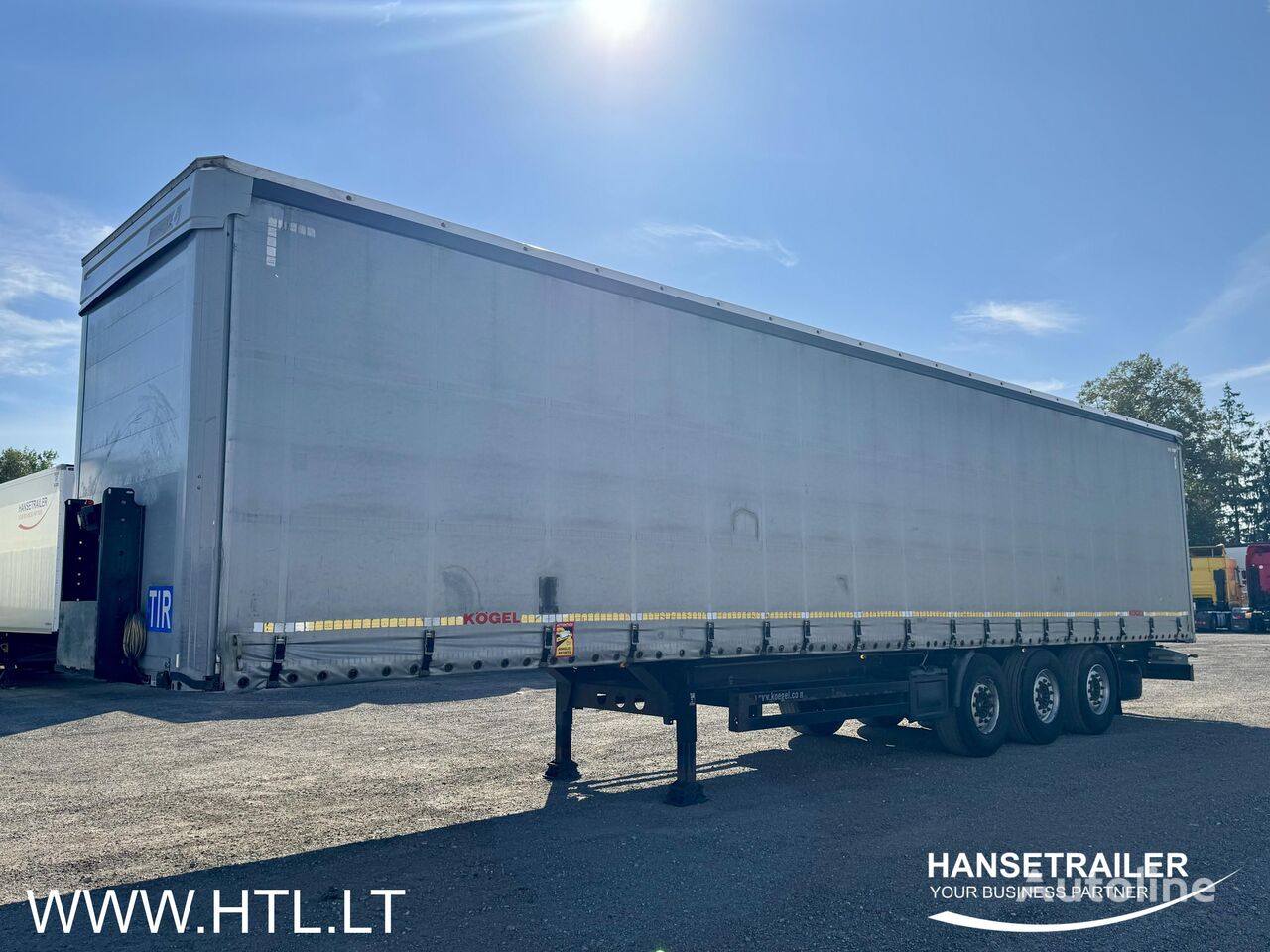 Kögel SN 24 curtain side semi-trailer