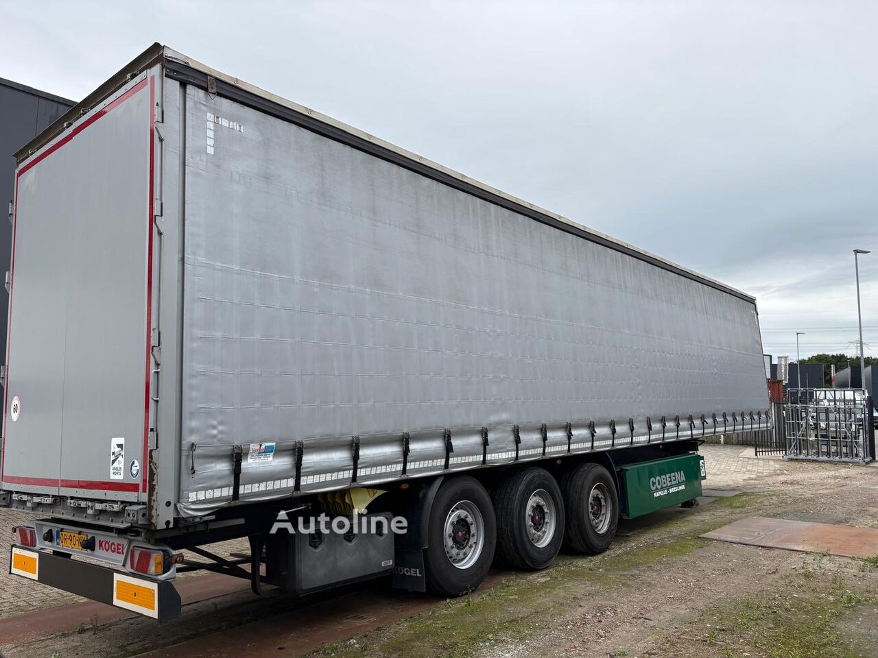 Semi-remorque à rideaux coulissants Kögel SN 24 - Autoline