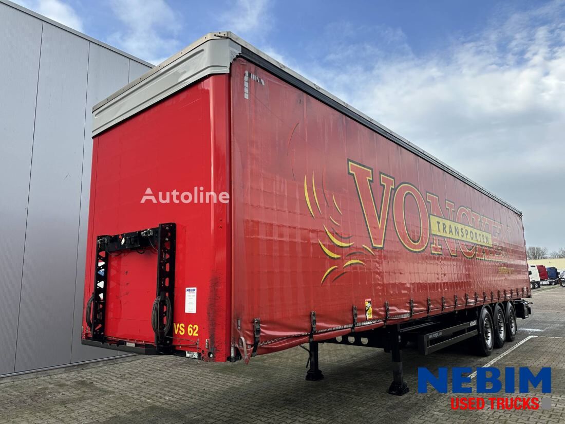 Kögel SN 24 Curtainsider - Pritsche Plane / Sliding roof poluprikolica sa kliznom ceradom - Autoline