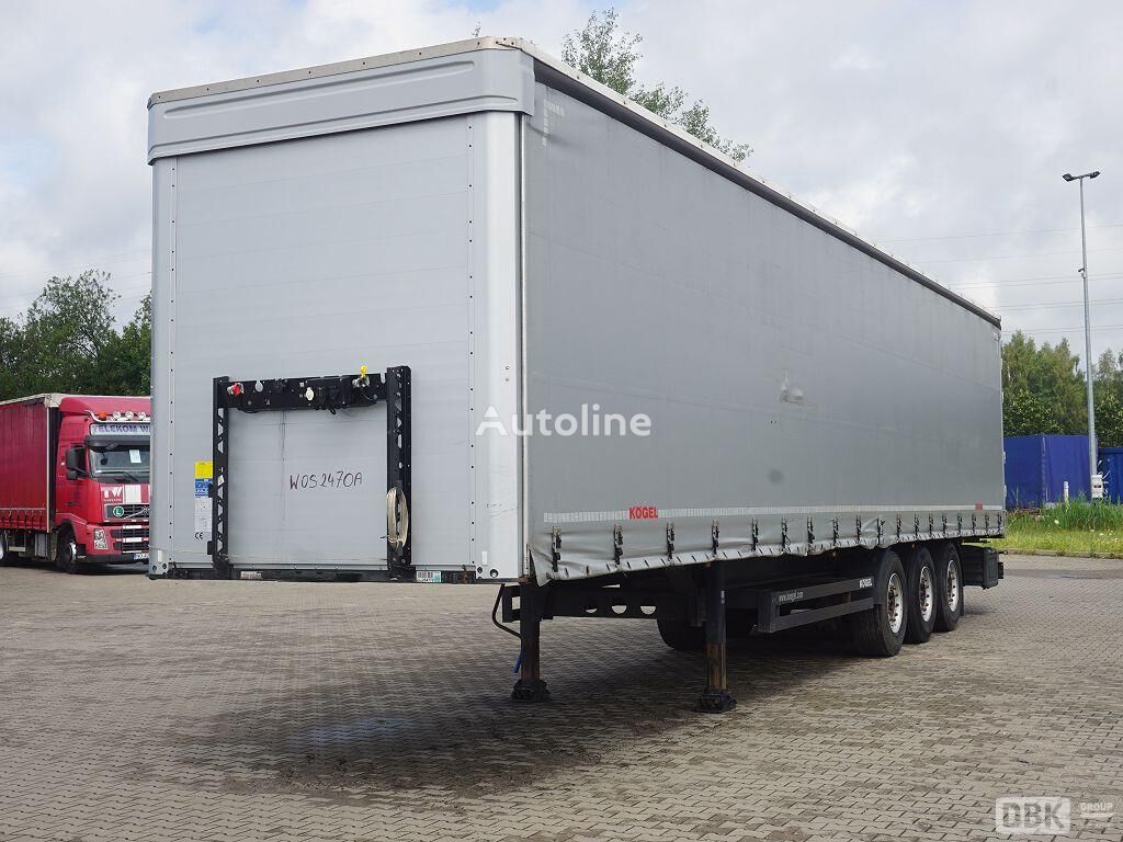 Kögel SN24 curtain side semi-trailer