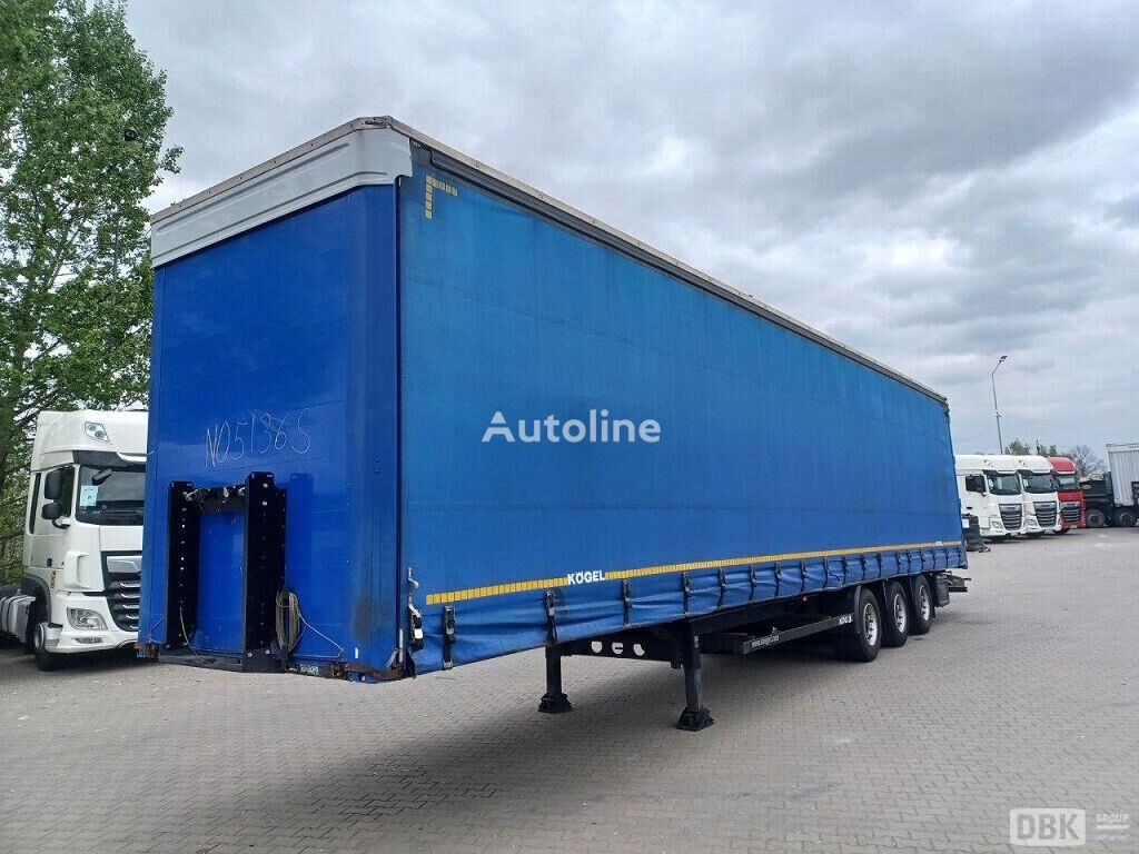 Kögel SN24 curtain side semi-trailer