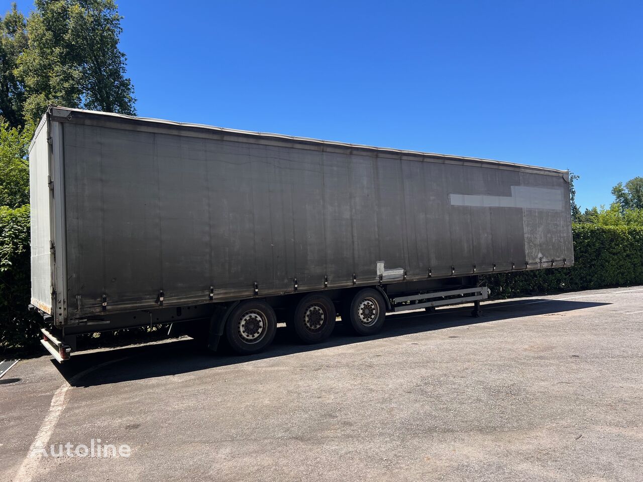 Kögel SNCO 24 curtain side semi-trailer