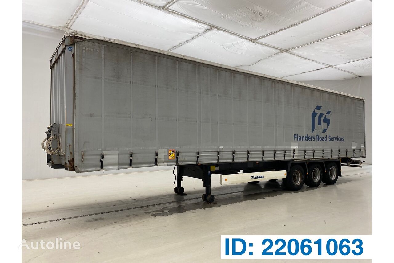 Krone curtain side semi-trailer