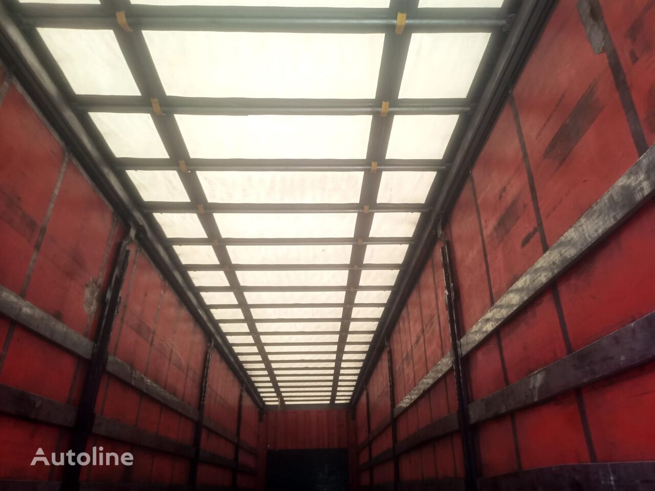 Krone curtain side semi-trailer - Autoline