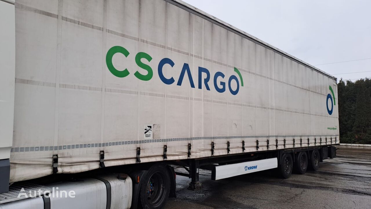 Krone curtain side semi-trailer