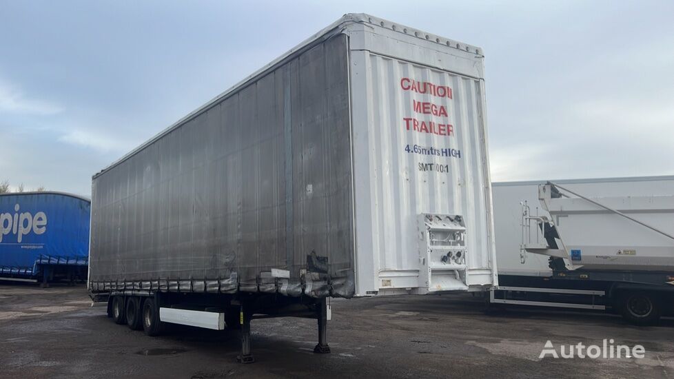 Krone curtain side semi-trailer