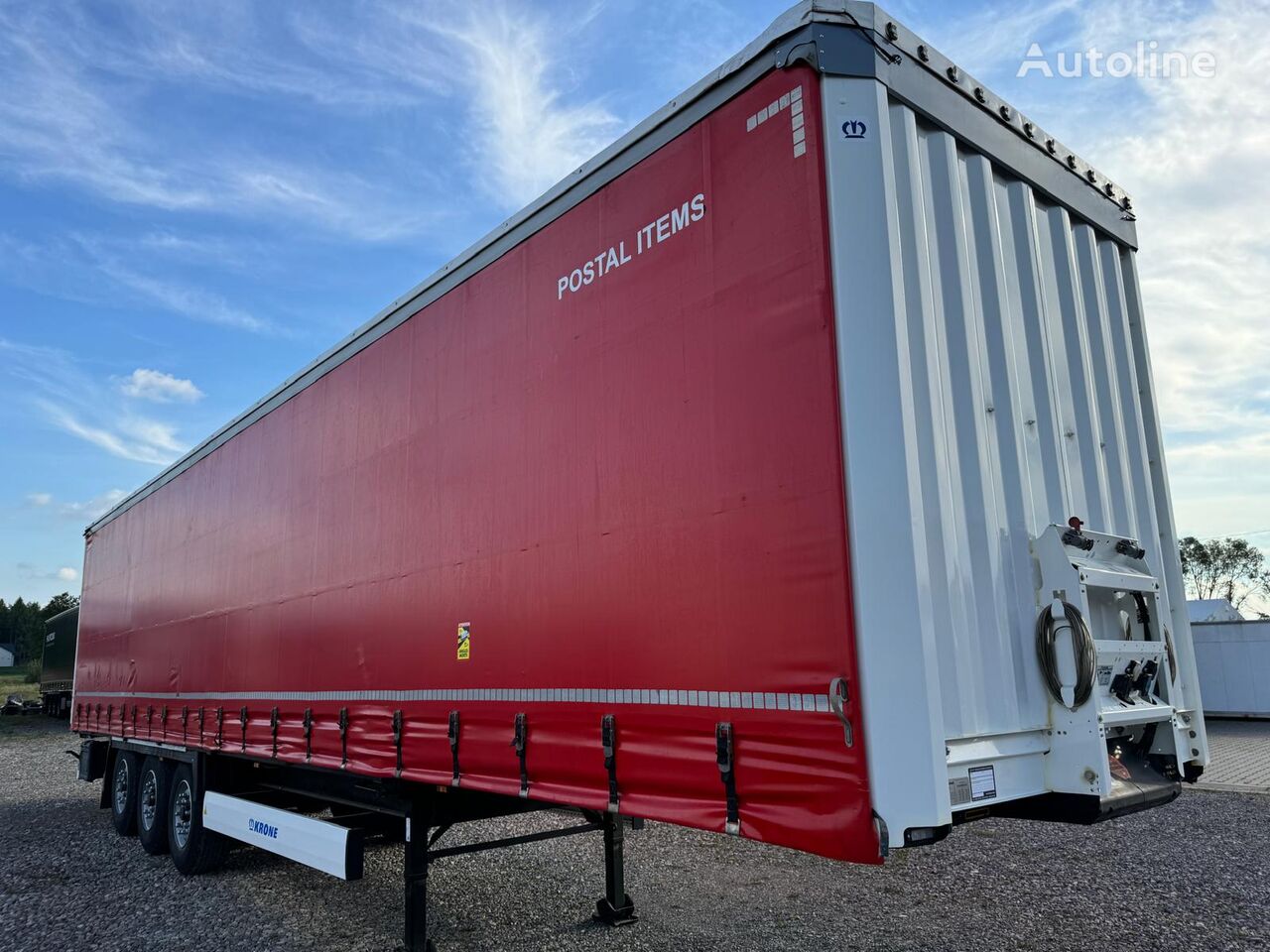 Krone Coil Liner Mulda  curtain side semi-trailer