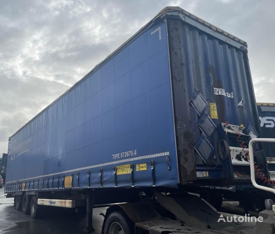 Krone Curtainsider Trailer oplegger schuifzeil