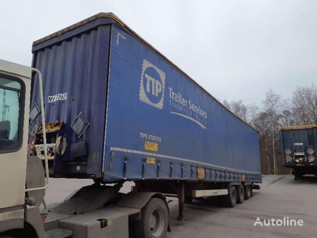 Krone Curtainsider Trailer poluprikolica sa kliznom ceradom