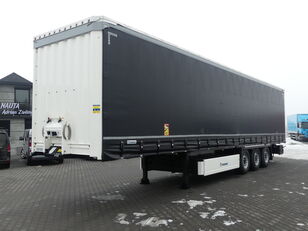 полуприцеп штора Krone FIRANKA / OŚ PODNOSZONA / OPONY 100% / PALECIARA /