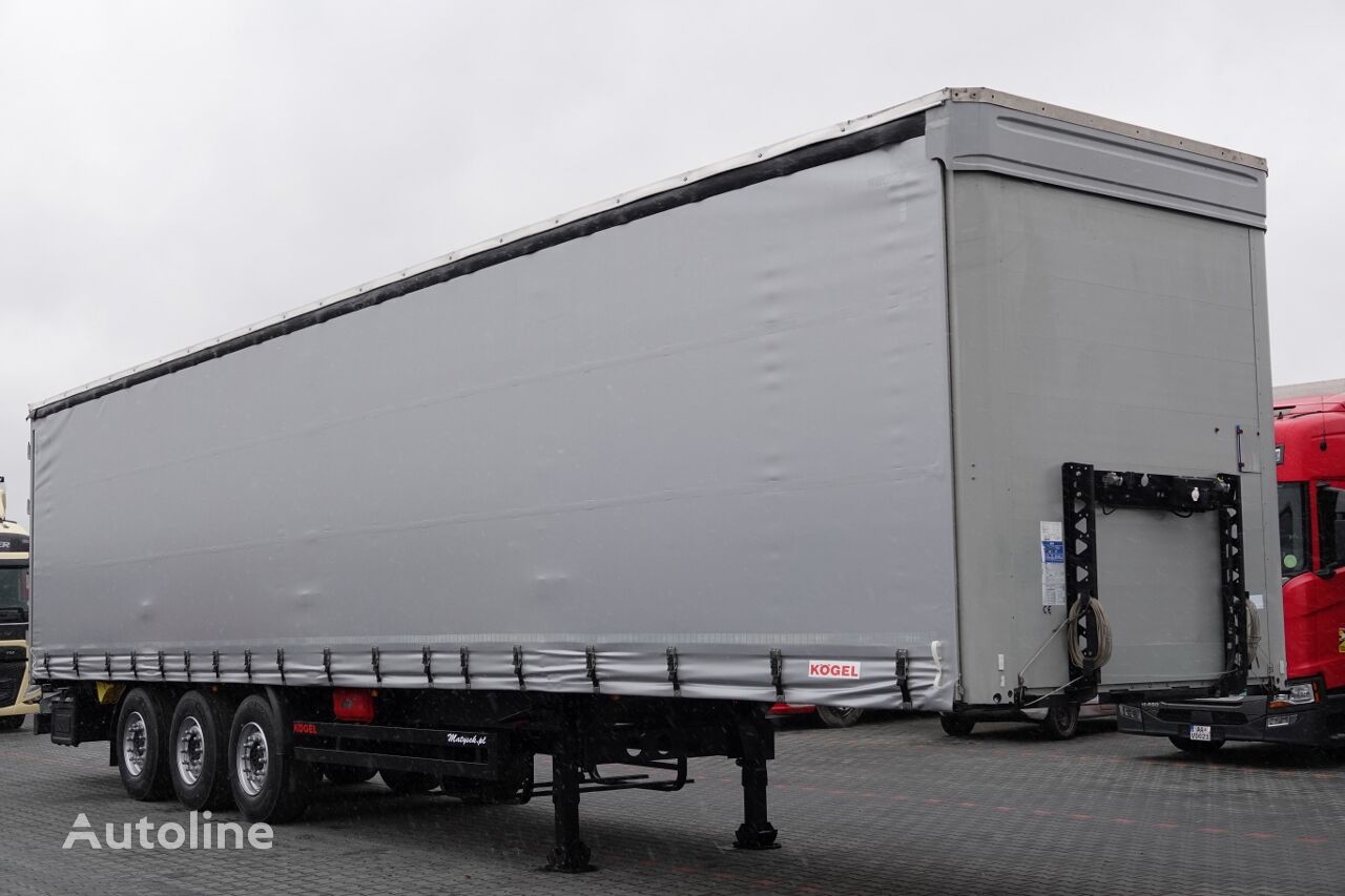 Krone FIRANKA STANDARD / OPONY 100 % / MAŁO UŻYWANA curtain side semi-trailer