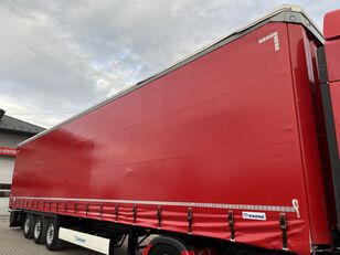 semi-remorque à rideaux coulissants Krone FIRANKA//HYDRAULICZNIE PODNOSZONY DACH//SUPER STAN