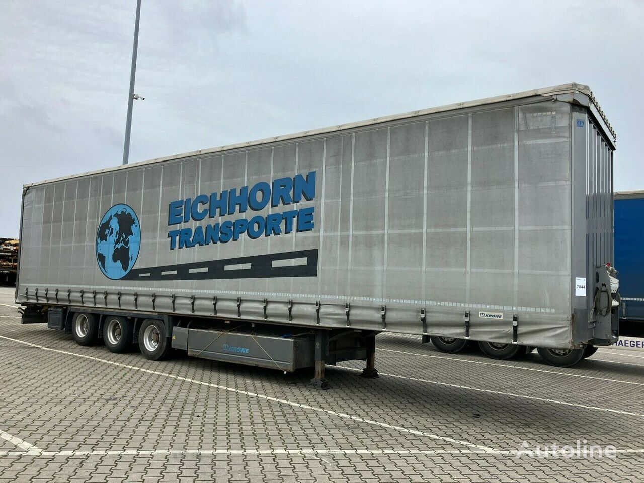 Krone Liner SDP 27 eLG4-CS curtain side semi-trailer