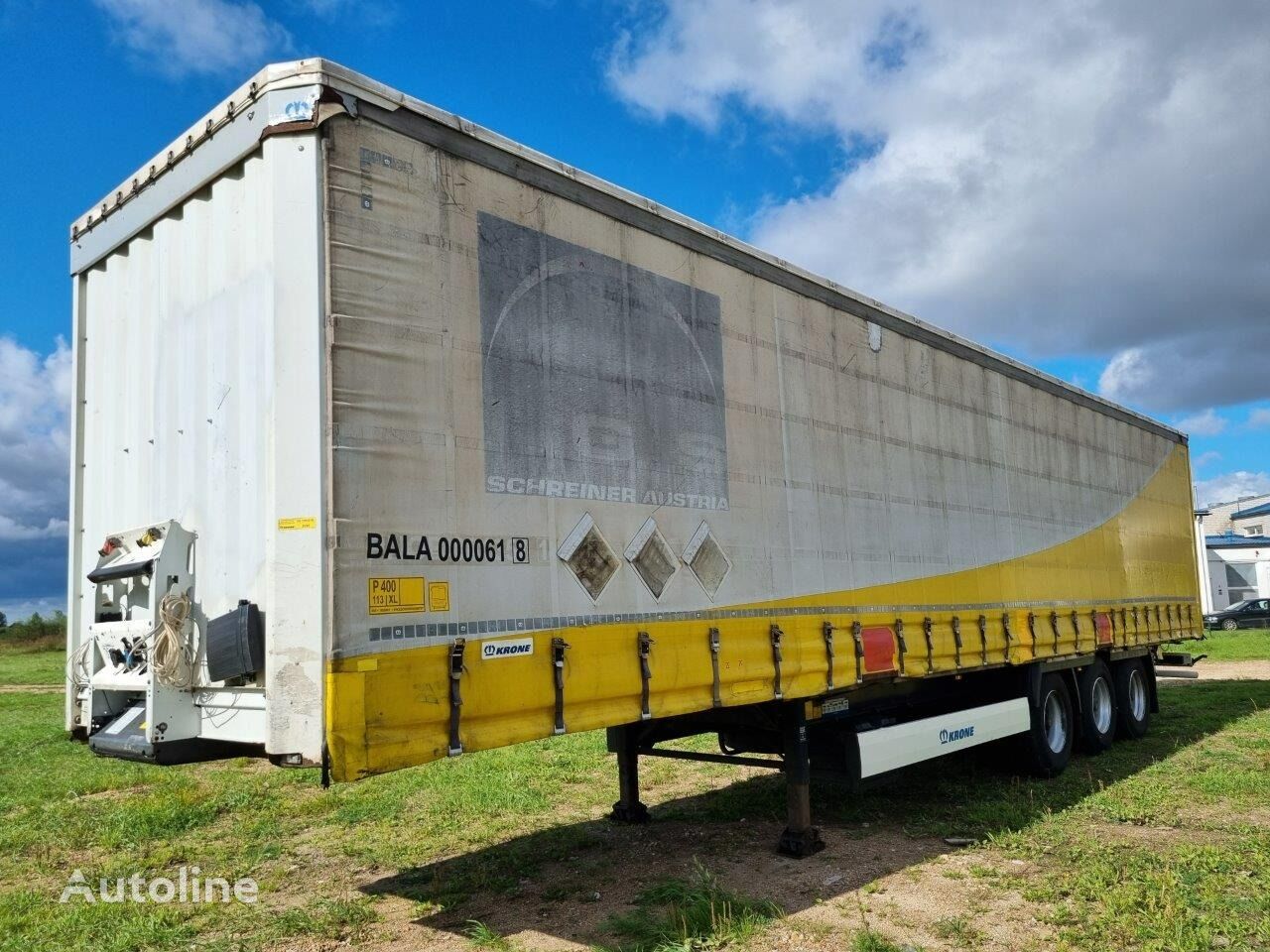 Krone Profi Liner curtain side semi-trailer