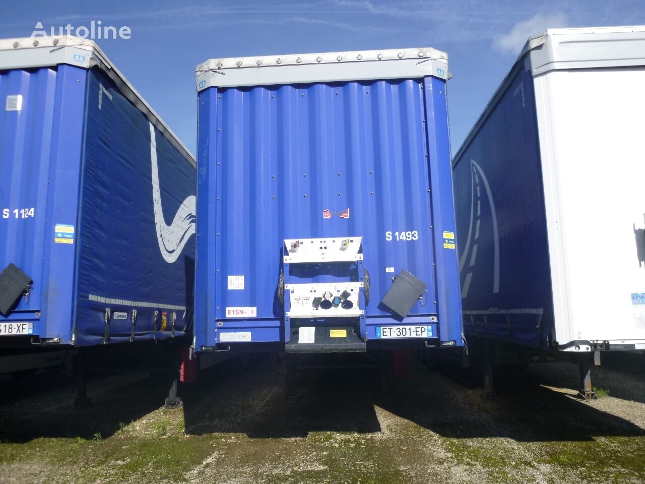 Krone Profi Liner curtain side semi-trailer