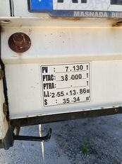 Krone Profi Liner curtain side semi-trailer