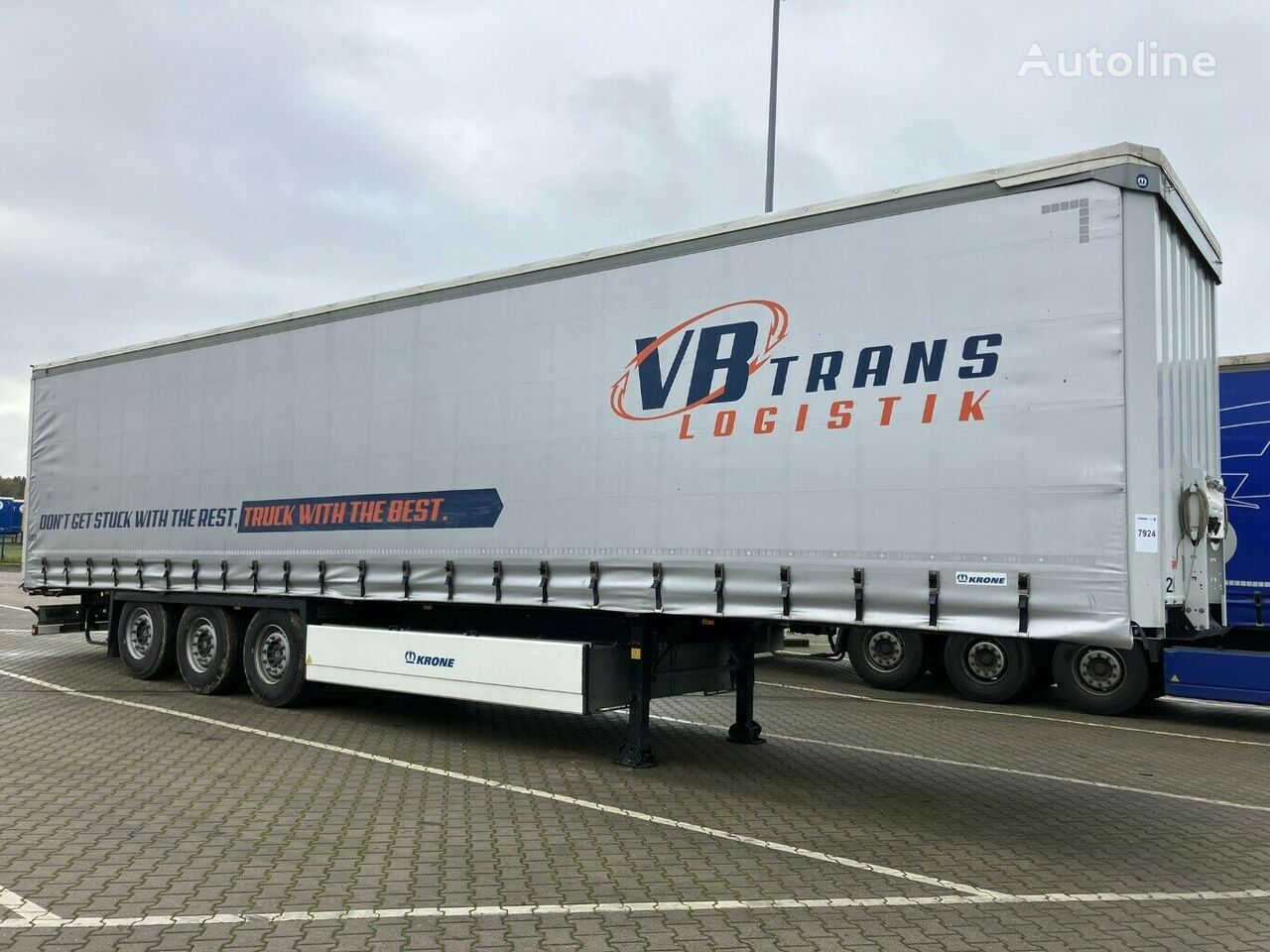 Krone Profi Liner SDP 27-eLB 50 CS curtain side semi-trailer