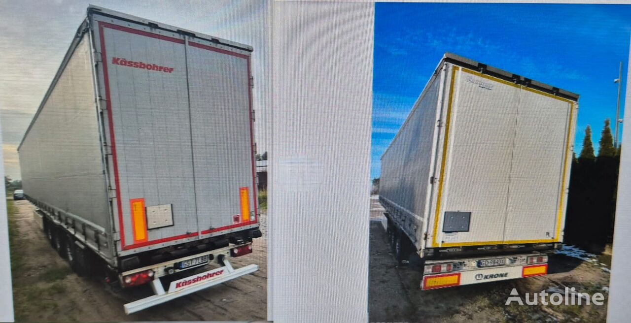 Krone SD  curtain side semi-trailer