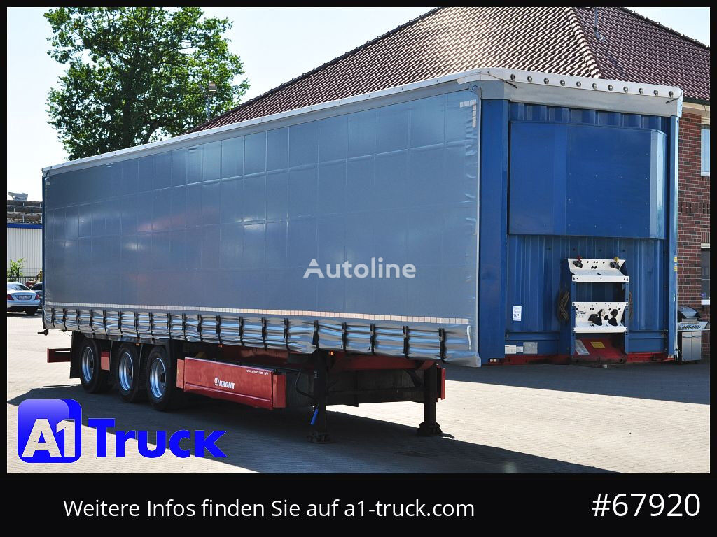 Krone SD curtain side semi-trailer