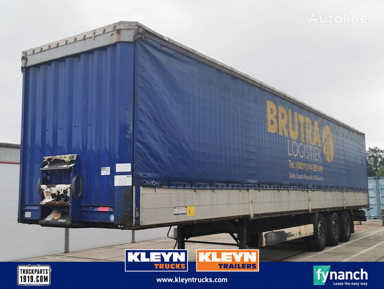 Krone SD curtain side semi-trailer