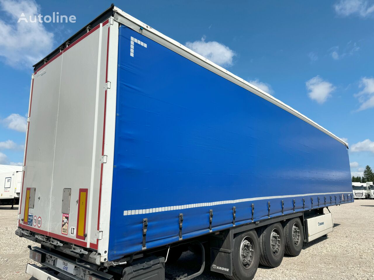 Krone SD  curtain side semi-trailer