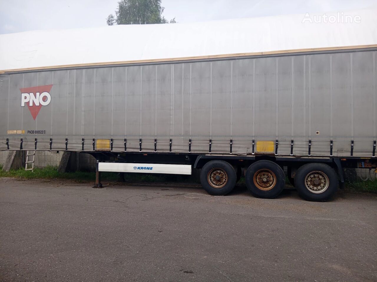 Krone SD  curtain side semi-trailer