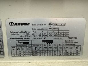 Prodaja Krone SD poluprikolica sa kliznom ceradom - Slika 10 | Autoline RS Krone SD poluprikolica sa kliznom ceradom | Slika 10 - Autoline