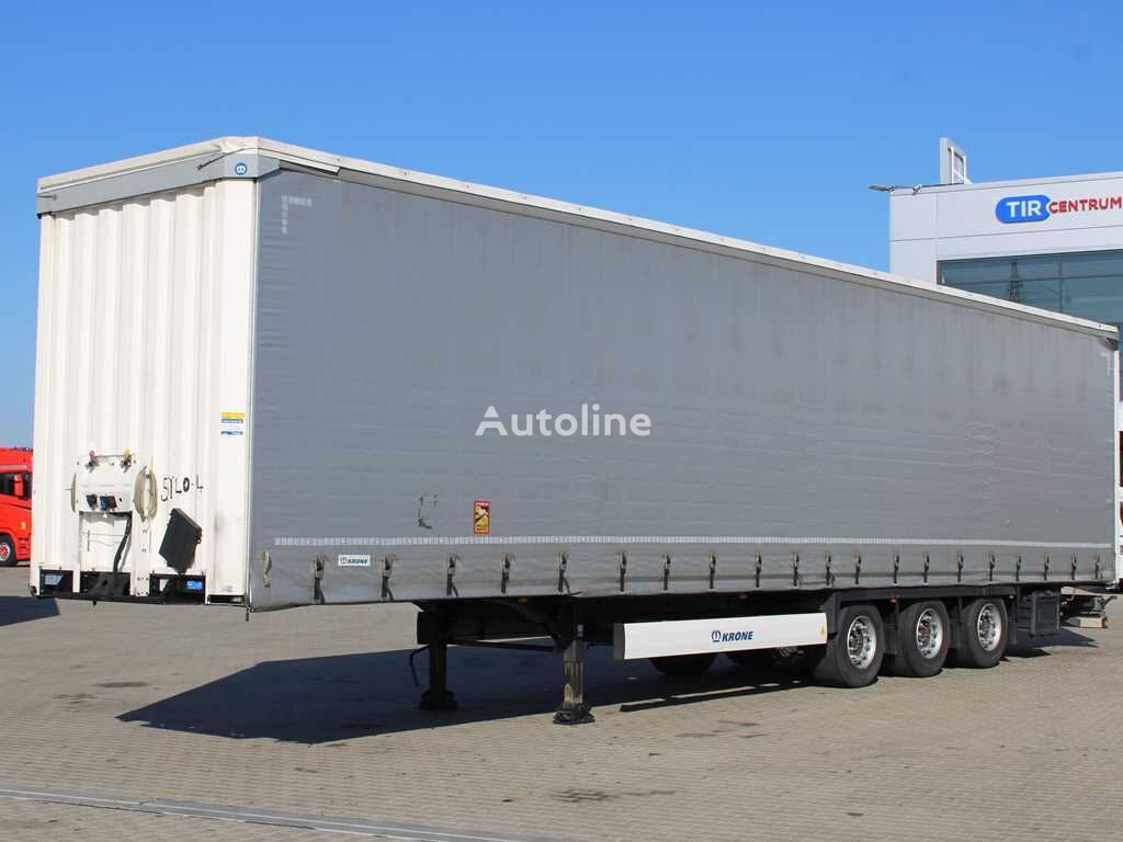 Krone SD 04, LOWDECK curtain side semi-trailer