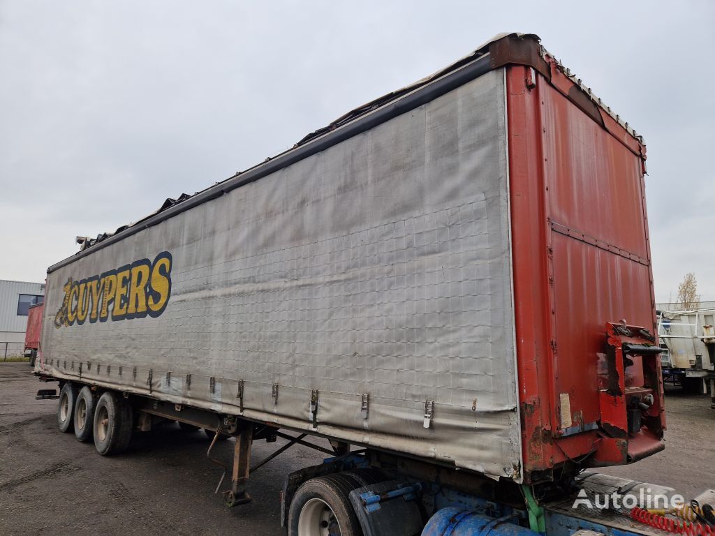 Krone SD 27 EL / HUBDACH / TOIT LEVANT / HEFDAK / COIL / COILMULDE / F semi-trailer med gardinkapell