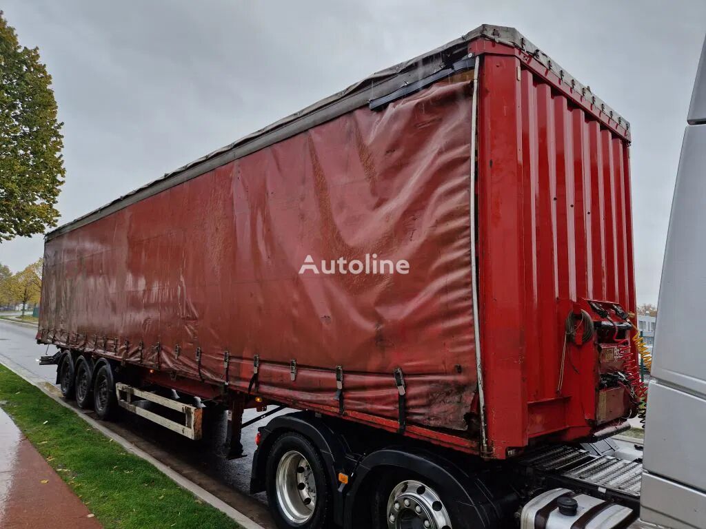 Krone SD 27 EL / HUBDACH / TOIT LEVANT / HEFDAK / COIL / COILMULDE / F curtain side semi-trailer