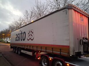 semi-remorque &agrave; rideaux coulissants Krone SD - 3 AXLE + ALU BORDEN + SLIDING ROOF