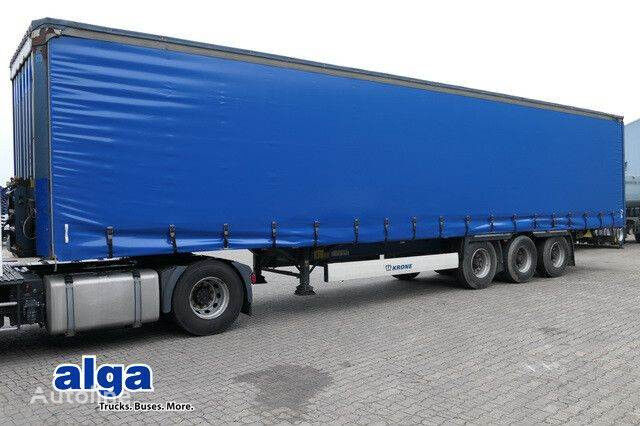 Krone SD, Edscha, SAF-Achsen, Luftfederung, TOP curtain side semi-trailer