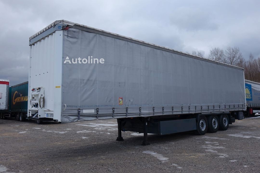 Krone SD / FIRANKA / STANDARD / OSIE SAF / OŚ PODNOSZO semirremolque con lona corredera - Autoline