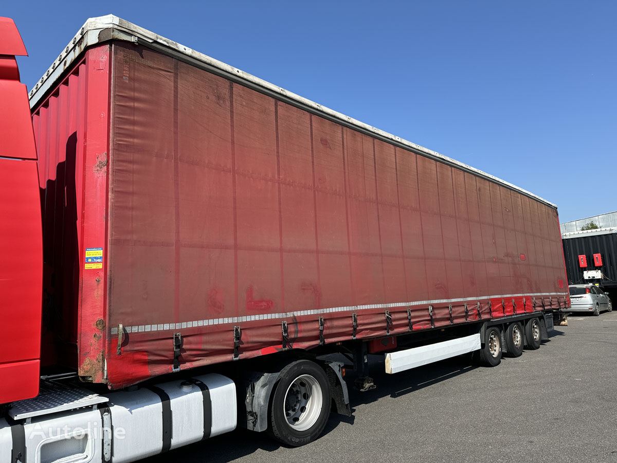 Krone SD - Mega - 1 owner - lift axle  curtain side semi-trailer